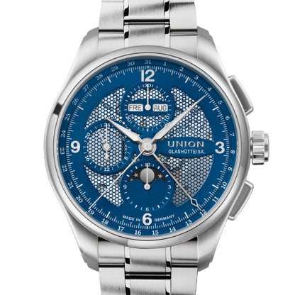 Union Glashütte Belisar Chronograph Mondphase Blue D0144251104200
