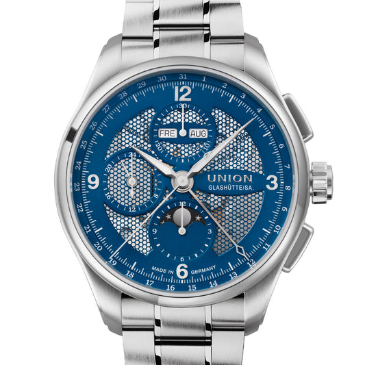 Union Glashütte Belisar Chronograph Mondphase Blue D0144251104200