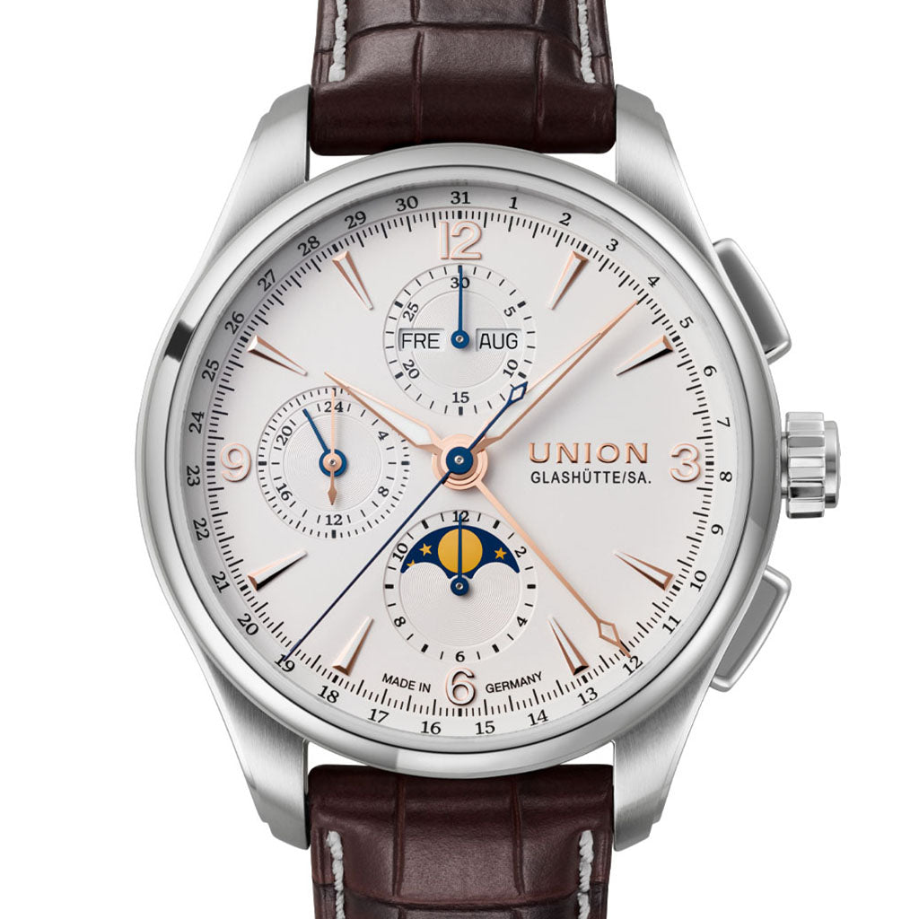 Union Glashütte Belisar Chrono Mondphase White D014.425.16.017.01