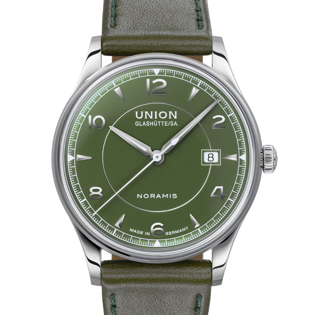 Union Glashütte Noramis Date Green D016.407.16.097.00