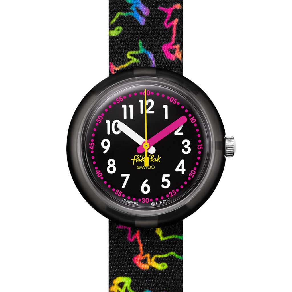 Flik Flak Kinderuhr Disco Unicorn ZFPNP070
