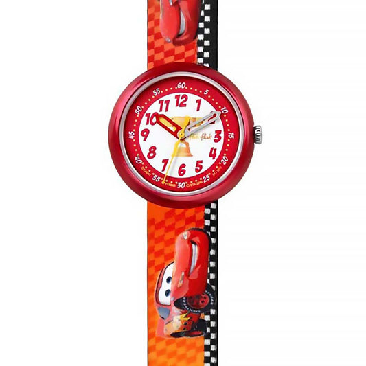 Swatch Flik Flak DISNEY CARS LIGHTNING MCQUEEN ZFLN041