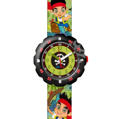 Swatch Flik Flak DISNEY'S JAKE AND THE NEVER LAND PIRATES FLSP005