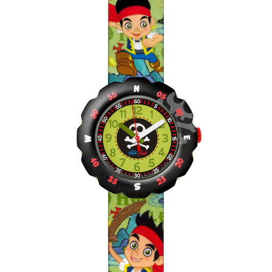 Swatch Flik Flak DISNEY'S JAKE AND THE NEVER LAND PIRATES FLSP005