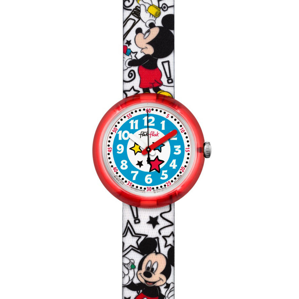 Swatch Flik Flak DISNEY'S MICKEY MOUSE FLNP007