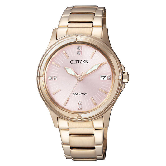 Citizen Elegant - Damenuhr FE6053-57W