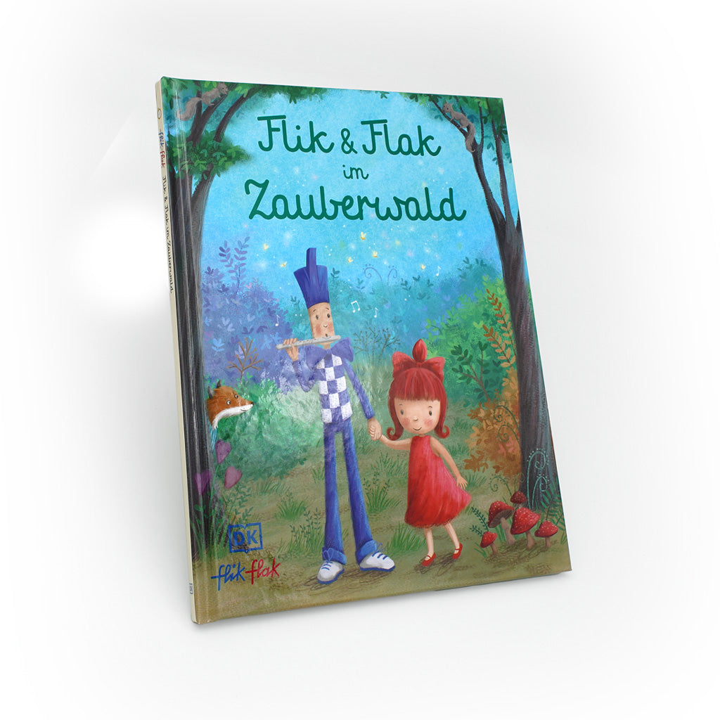 Flik Flak Geschenkverpackung mit Buch Flik & Flak im Zauberwald FGP002-DE