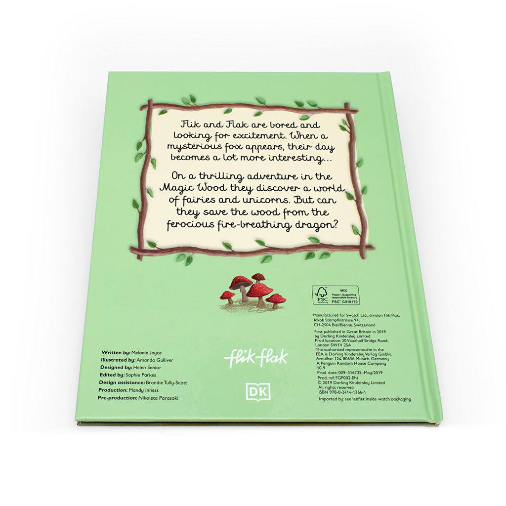 Flik Flak gift packaging with book Flik & Flak in the Magic Wood FGP002-EN