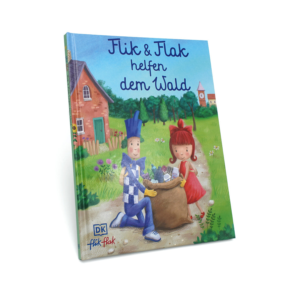 Flik Flak Geschenkverpackung mit Buch Flik & Flak Helfen dem Wald FGP003-DE – Ansicht 3