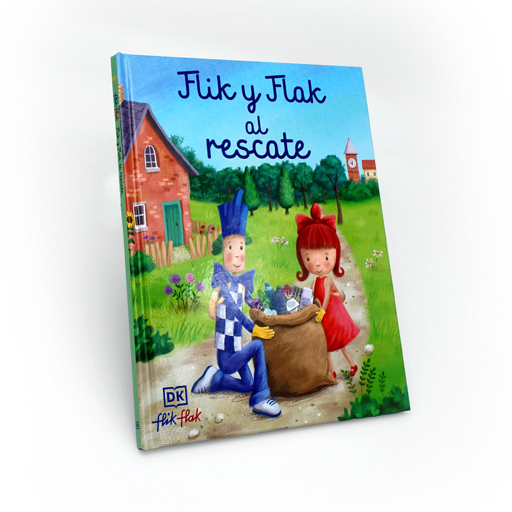 Embalaje de regalo de Flik Flak con el libro Flik & Flak al rescate FGP003-ES – Ansicht 2