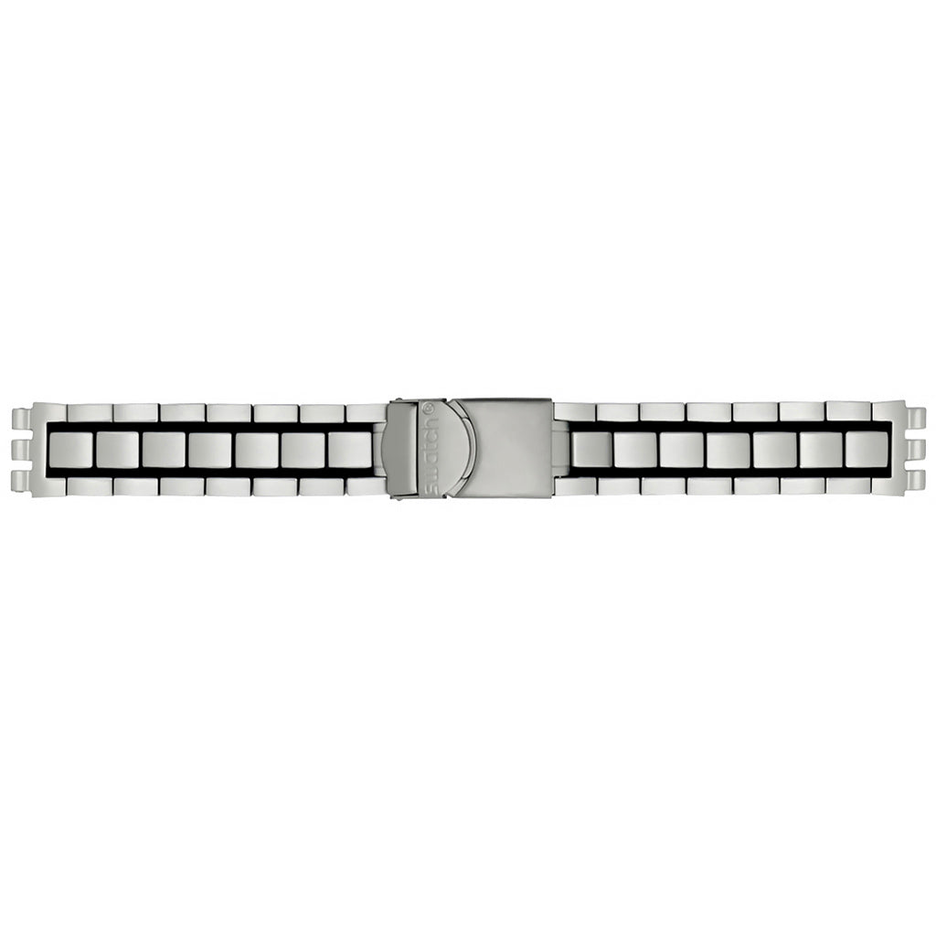 Ersatzband Swatch Irony Big COAL BLACK AYGS4019AG
