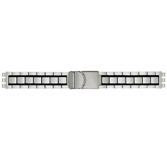 Ersatzband Swatch Irony Big COAL BLACK AYGS4019AG
