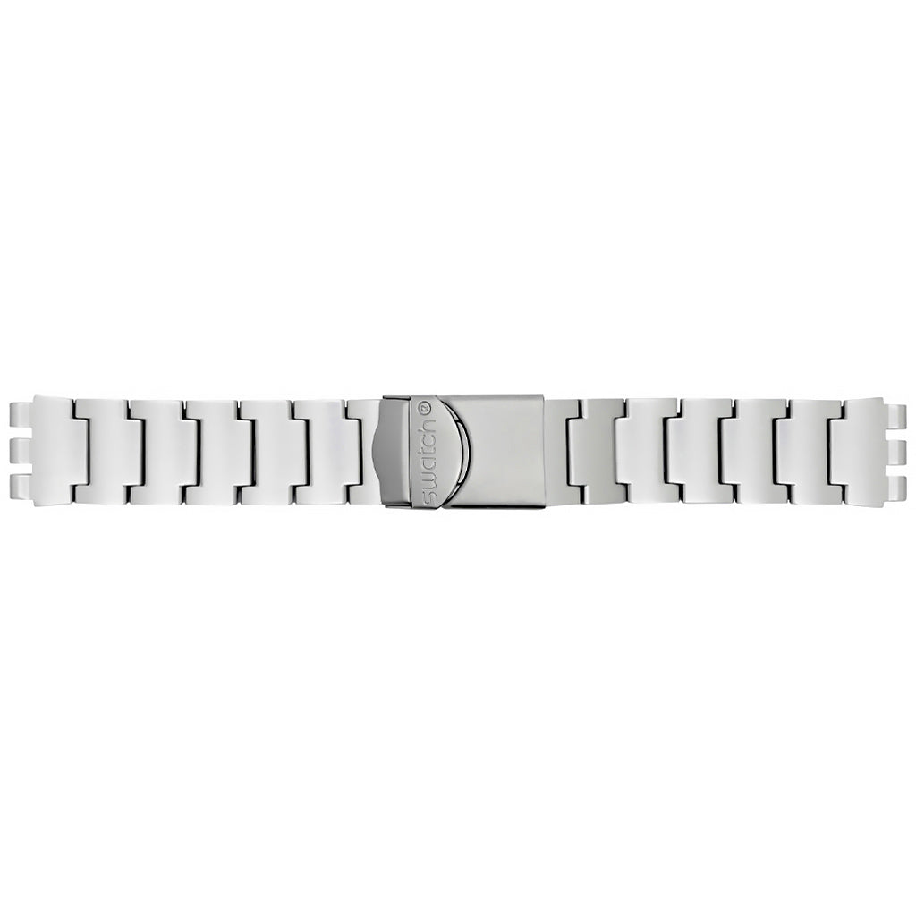 Ersatzband Swatch Irony Chrono SILVER DRIZZLE AYCS4028AG
