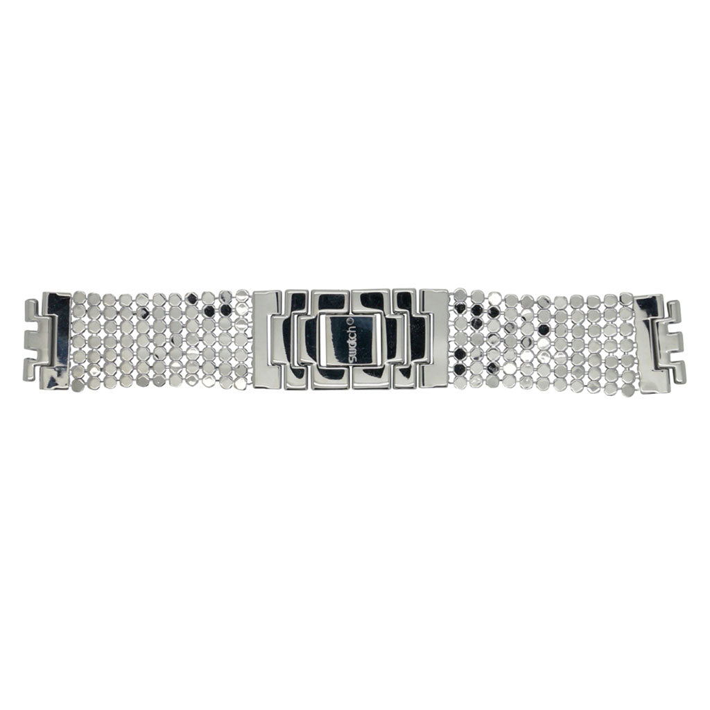 Original Swatch Ersatzband Paved In Silver ASFK103B