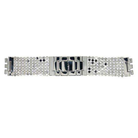 Original Swatch Ersatzband Paved In Silver ASFK103B