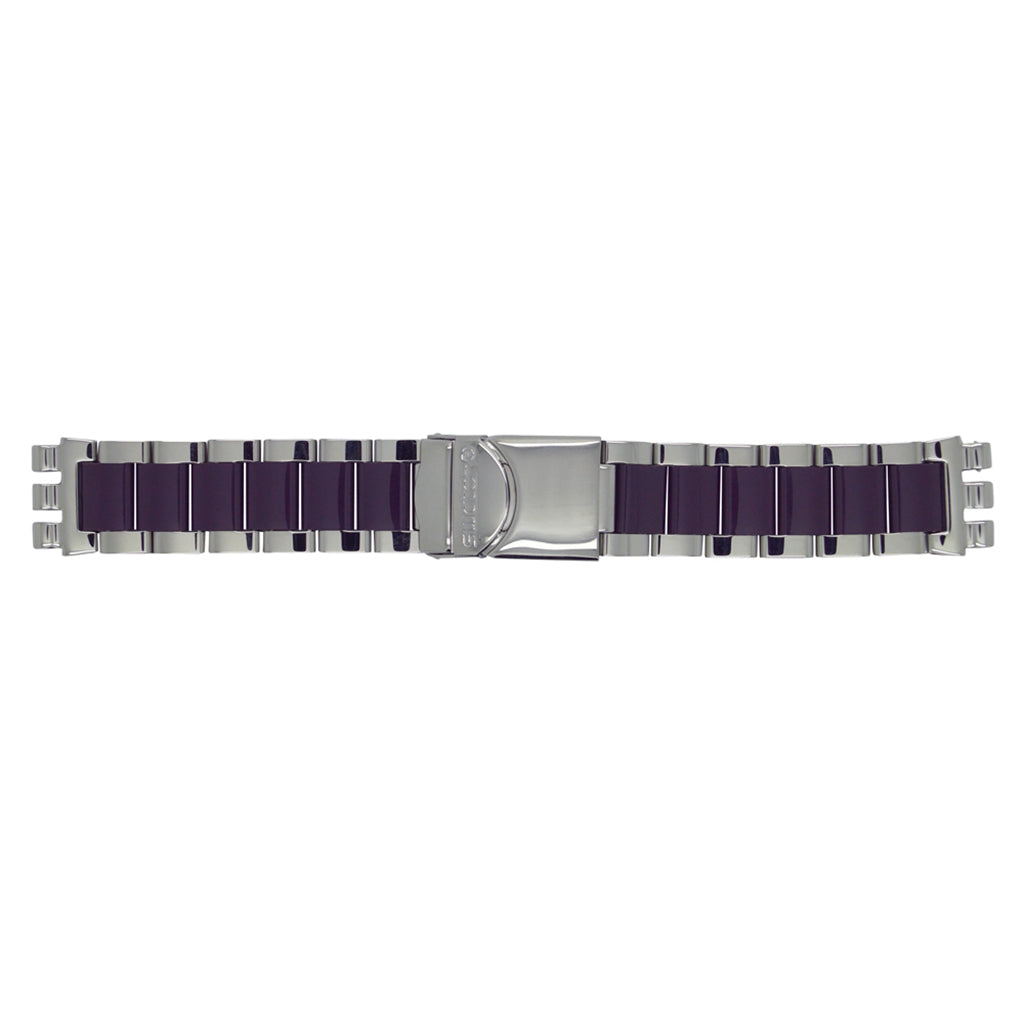 Swatch Ersatzband Secret Thought Aubergine AYCS573G