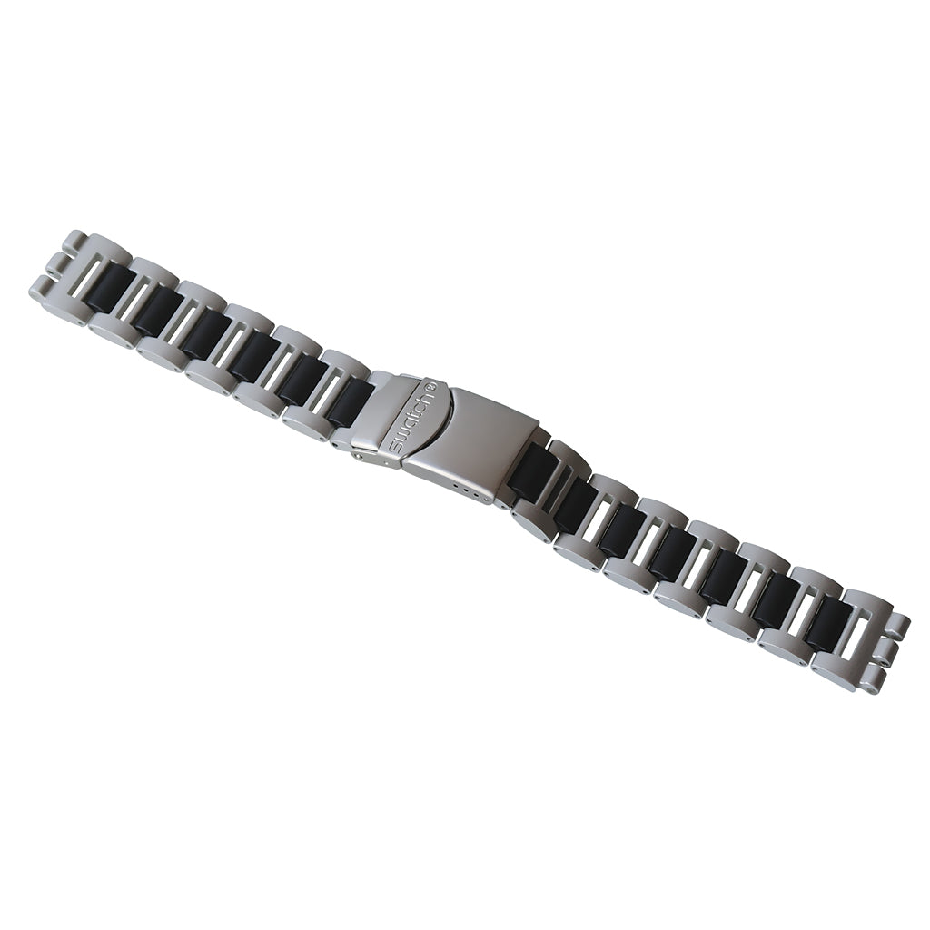 Original Ersatzband der Swatch UNPOLISHED AYGS4027AG