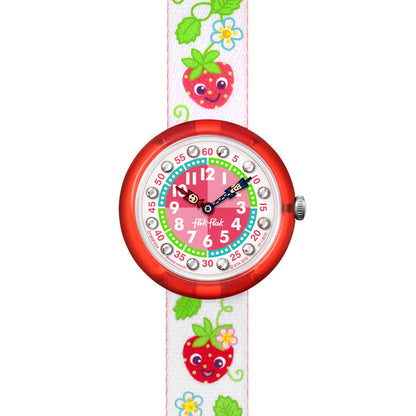 Swatch Flik Flak FUNNY FRAISES FBNP054