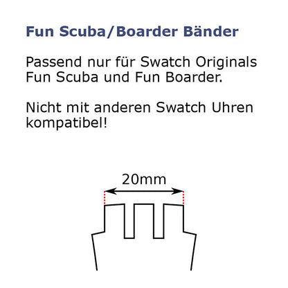 Swatch Ersatzband ROSE WATER ASUGK103