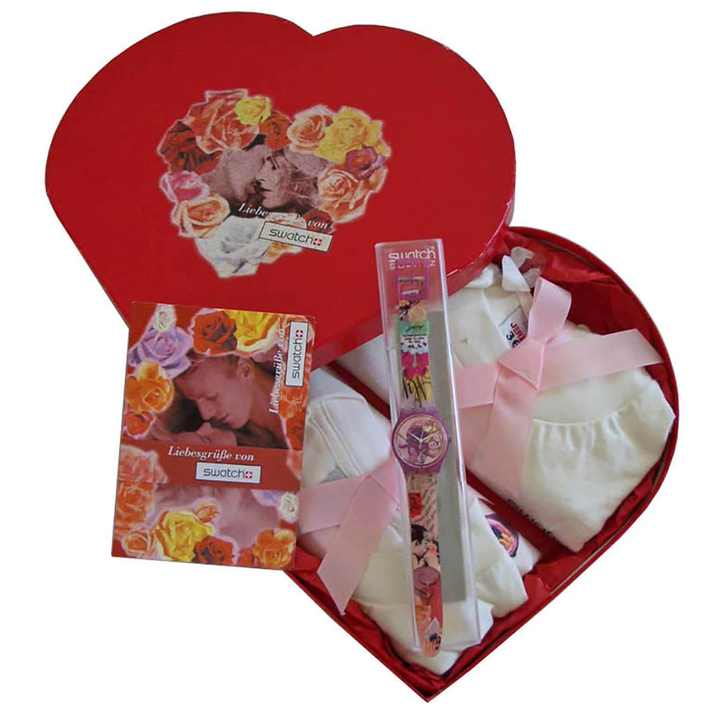 Swatch Valentins Special For Your Heart Only - Liebes Grüsse GR127Pack3