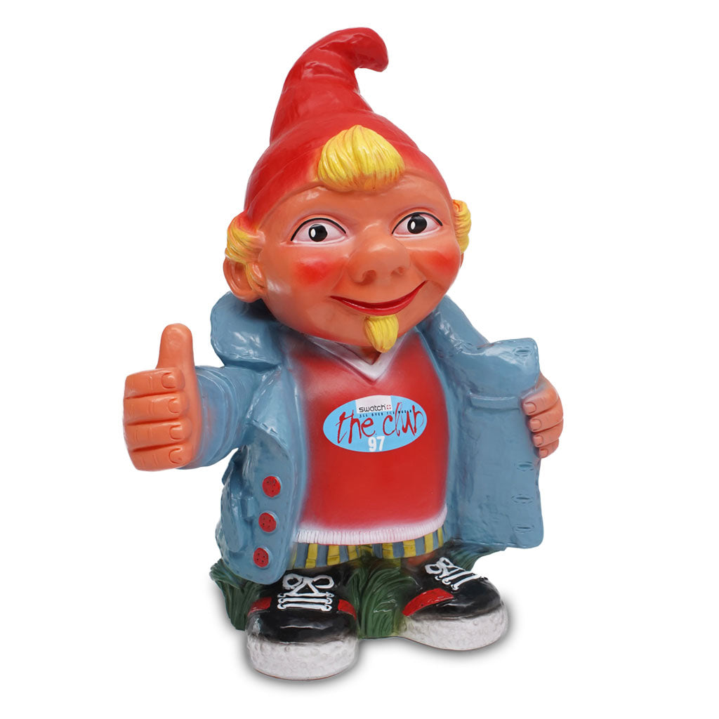 Swatch Werbefigur Zwerg JEROME THE GNOME - GARDEN TURF