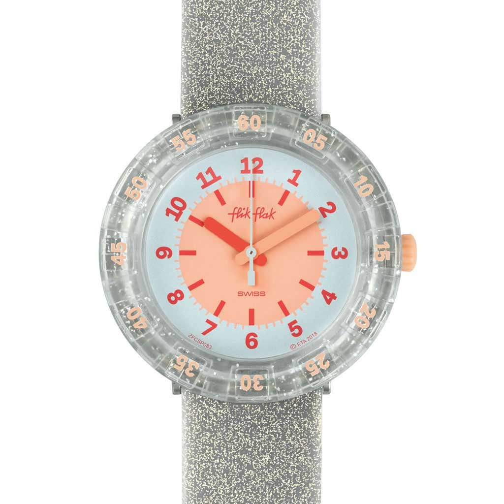 Flik Flak Kinderuhr Glitteraxus FCSP083