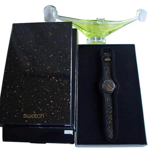 Swatch Gent Club Special Golden Groove GZ206 (Gold & Pioneer Event 2009) Armbanduhr