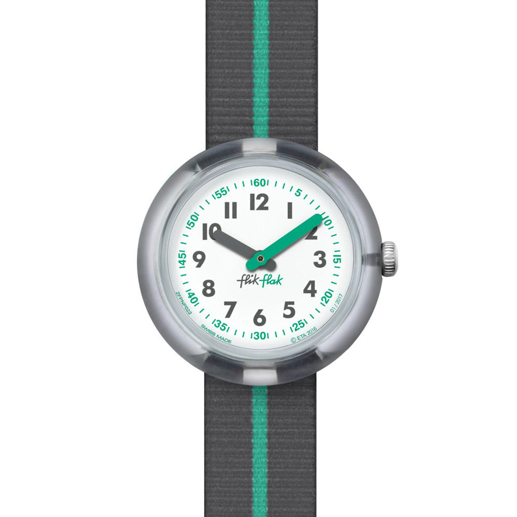 Flik Flak Kinderuhr Green Band FPNP022