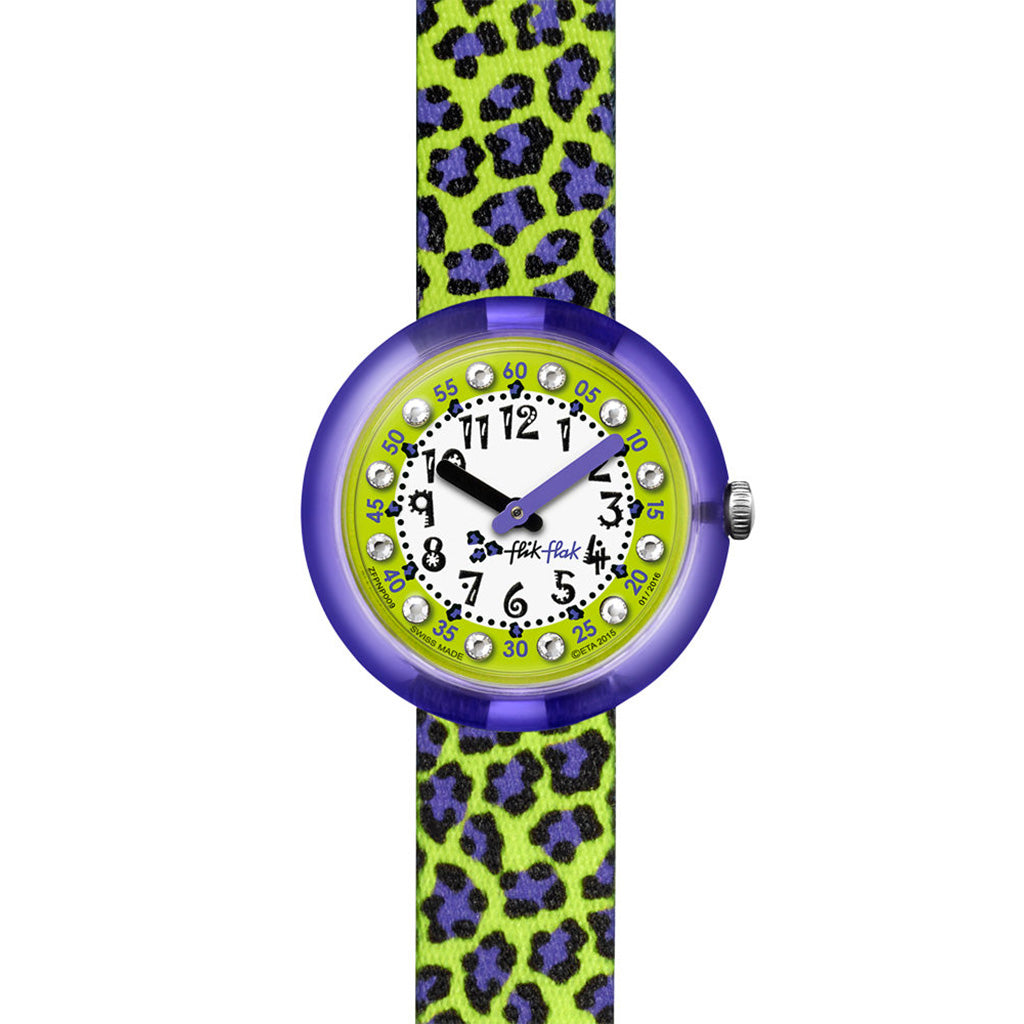 Swatch Flik Flak GREEN JUBATUS FPNP009