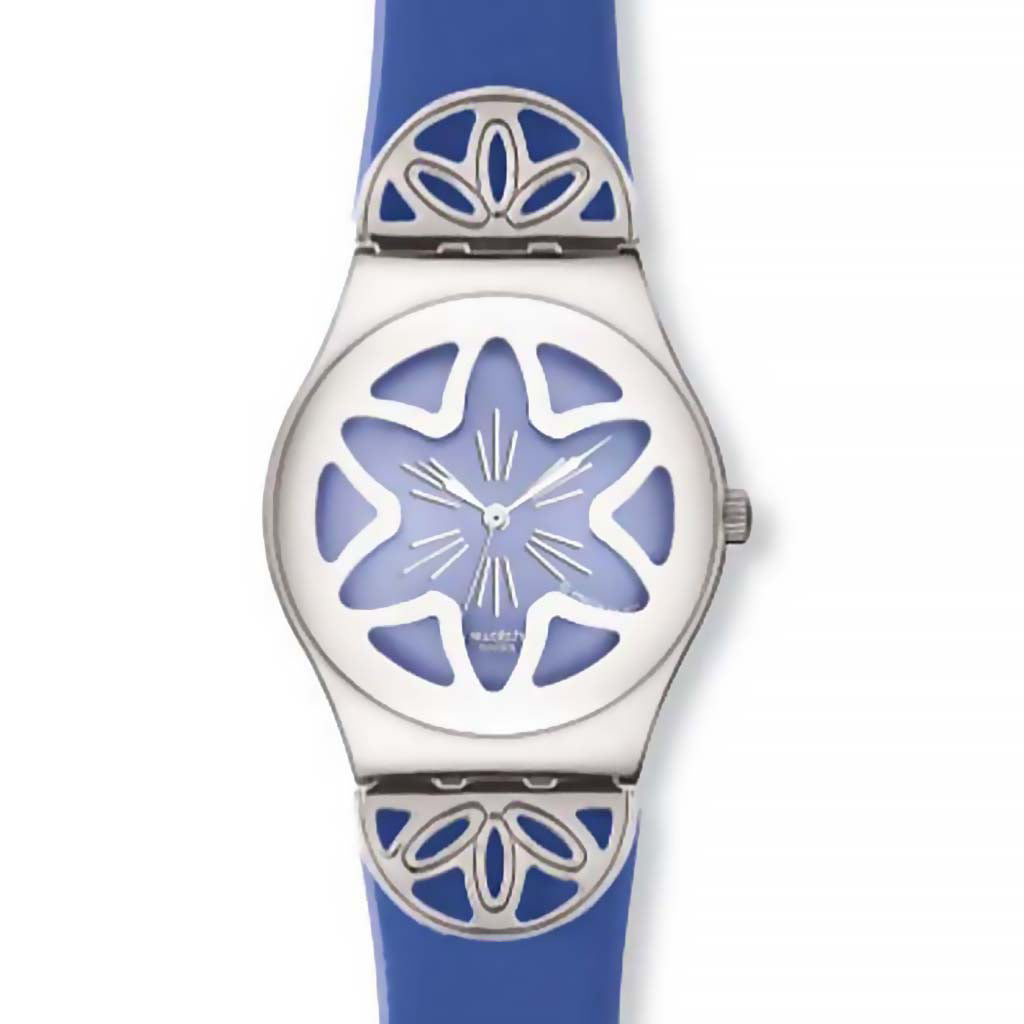 Swatch Irony Medium Heavens Flower Blue YLS148PU