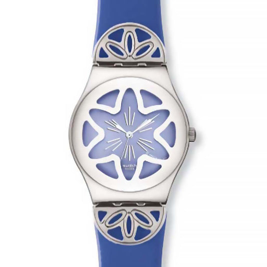 Swatch Irony Medium Heavens Flower Blue YLS148PU