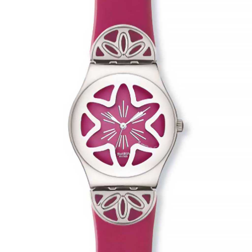 Swatch Irony Medium Heavens Flower Blue YLS148PU