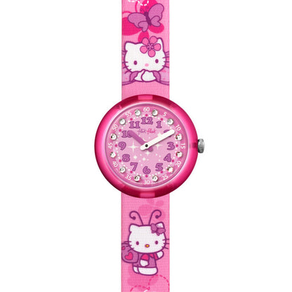 Swatch Flik Flak HELLO KITTY BUTTERFLY FLNP005