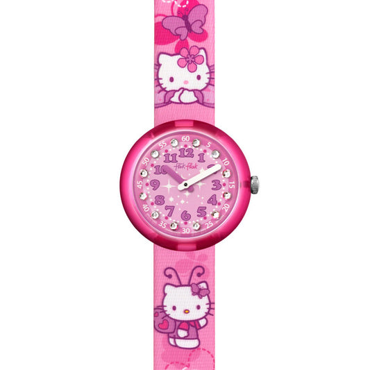 Swatch Flik Flak HELLO KITTY BUTTERFLY FLNP005