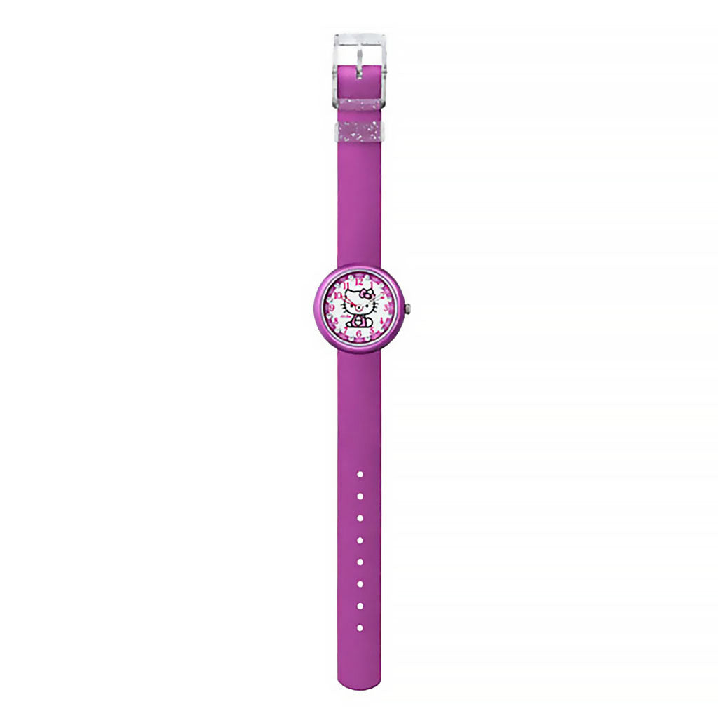HELLO KITTY PURPLE WATCH & PURSE
