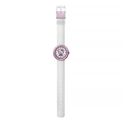 HELLO KITTY WHITE WATCH & PURSE