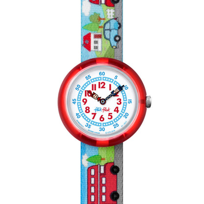 Flik Flak Kinderuhr Highway to UK FBNP077