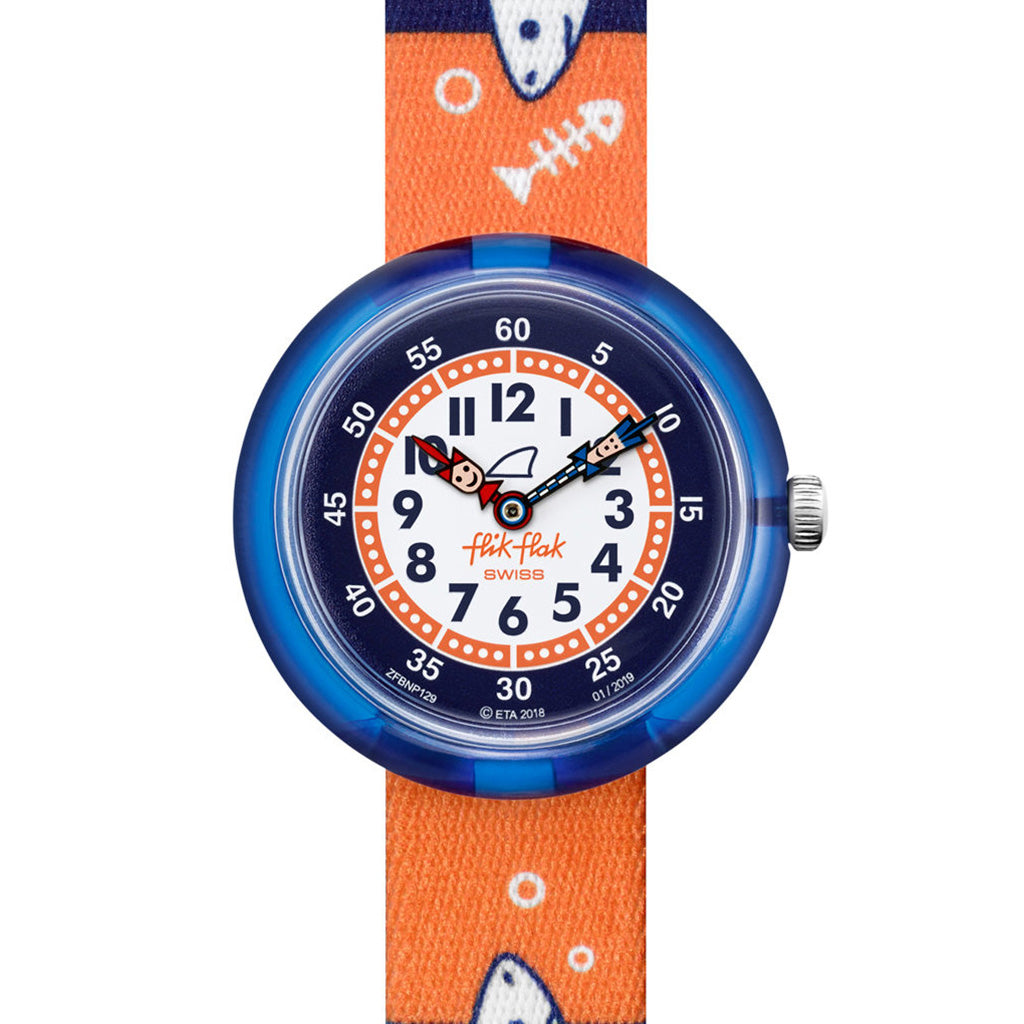 Flik Flak Kinderuhr Hunted Water FBNP129
