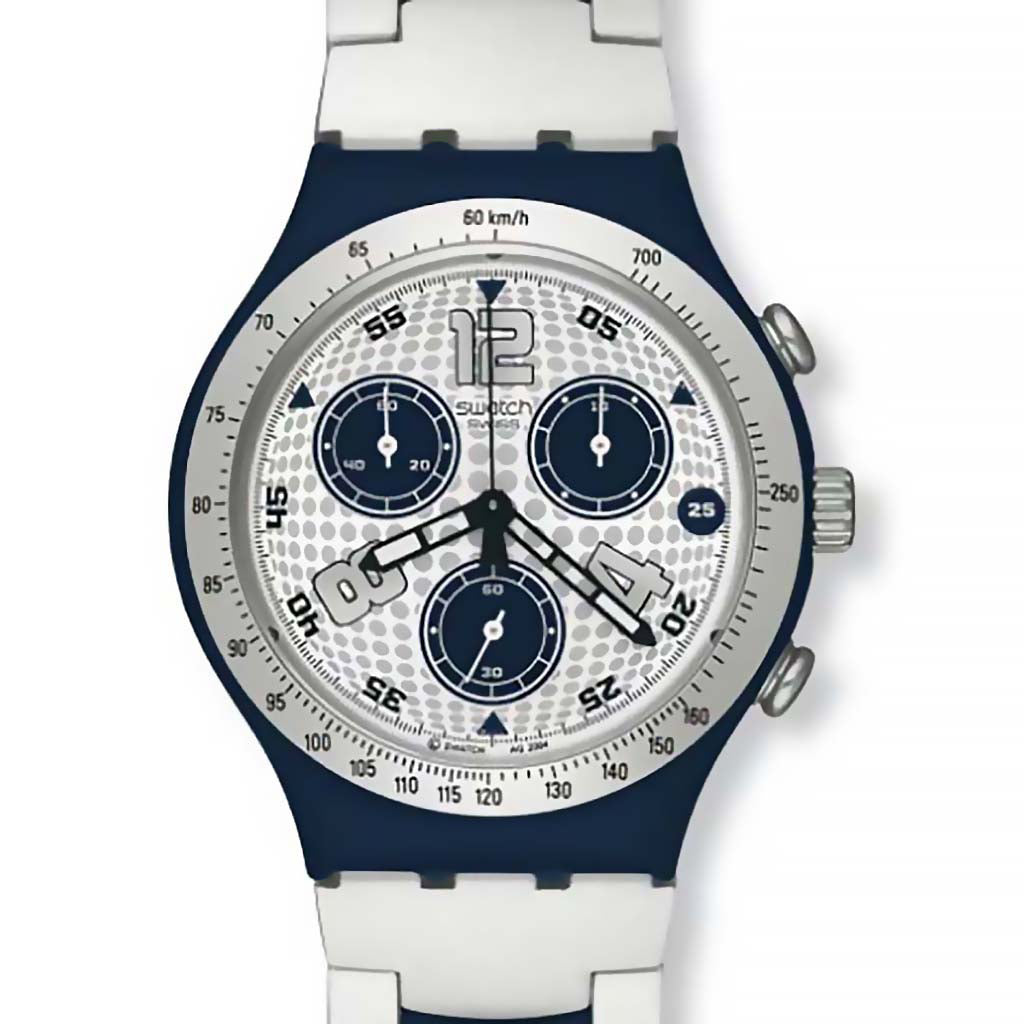 Swatch Irony Chrono BLUE FUCHSIA CIRCLE YCN4007AG