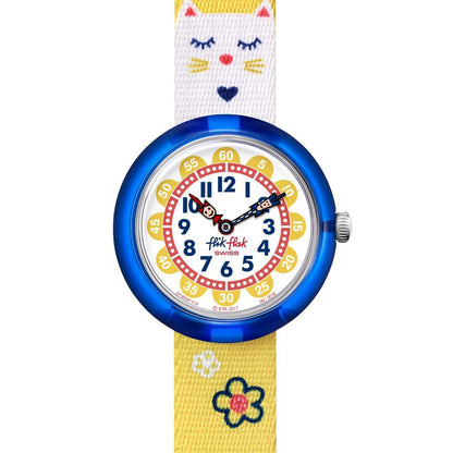 Flik Flak Kinderuhr Jumping Cat FBNP114