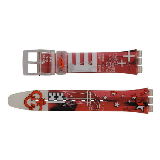 Swatch Ersatzband 27 AVEL CANTUN SWATCH Rouge