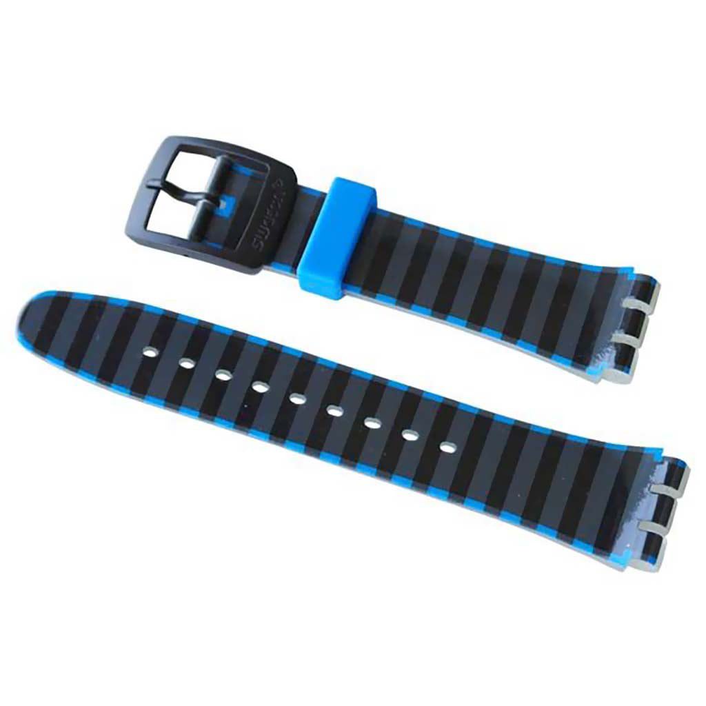 Swatch Ersatzband 80'S STRIPES ASUJB102