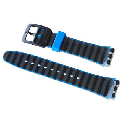Swatch Ersatzband 80'S STRIPES ASUJB102