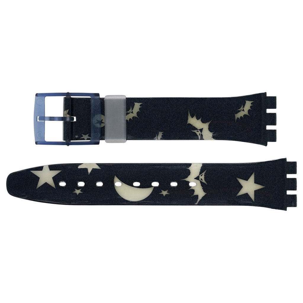 Original Ersatzband der Swatch Gent HAPPY NIGHTMARE AGN906