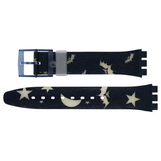Original Ersatzband der Swatch Gent HAPPY NIGHTMARE AGN906