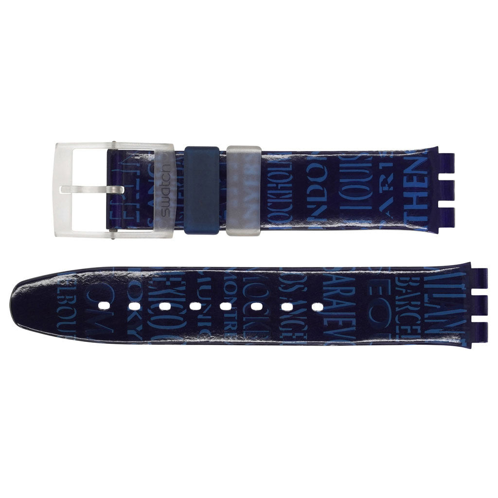Original Ersatzband der Swatch IOC CHRONO ASCZ101