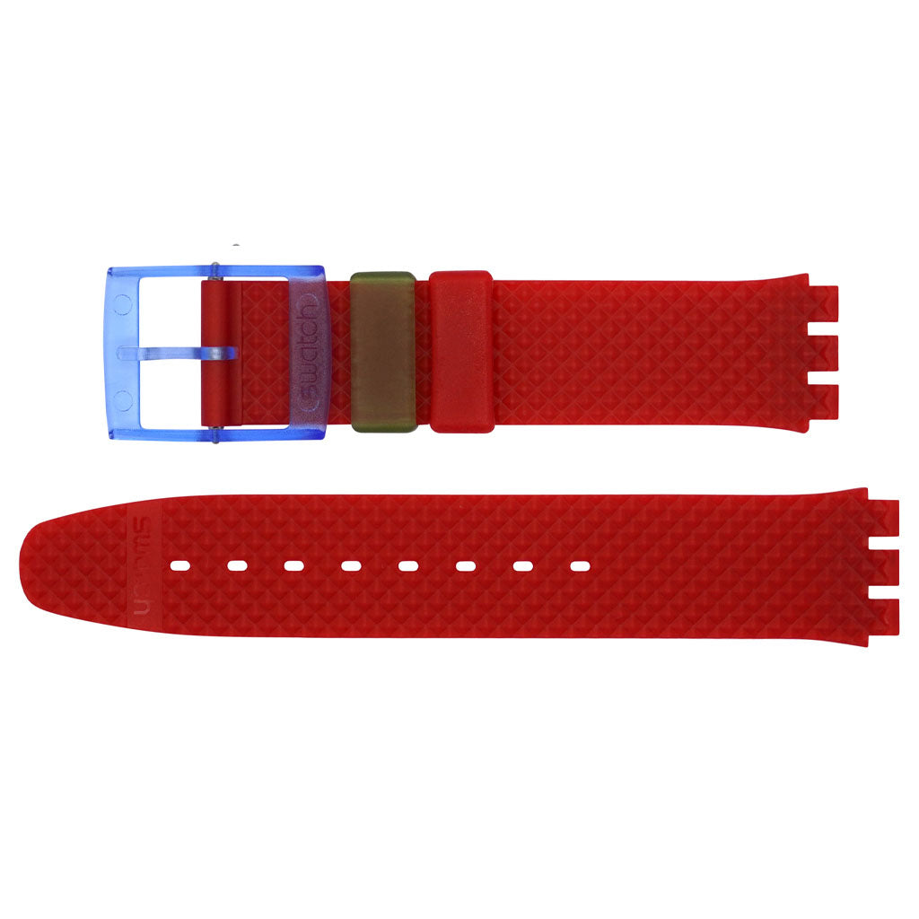 Original Ersatzband der Swatch Chrono JFK ASCN103