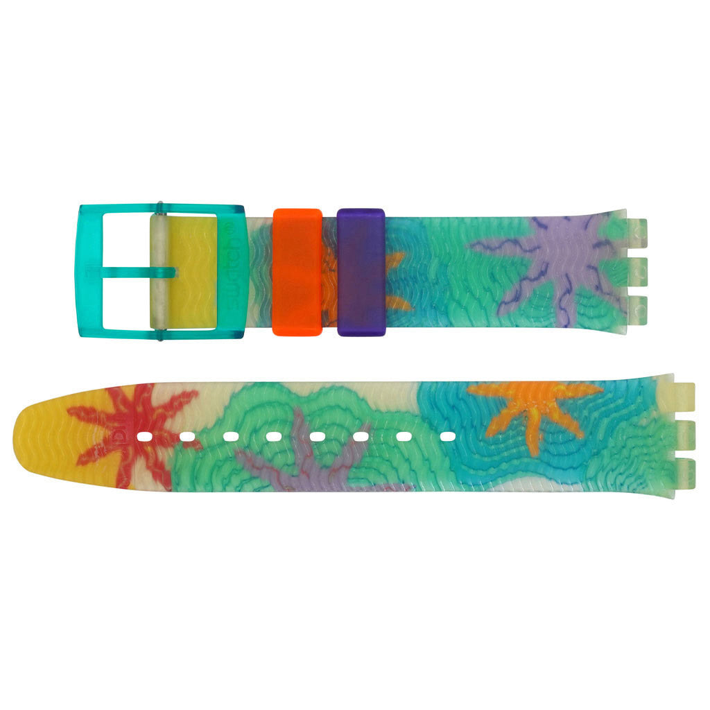 Original Ersatzband der Swatch Scuba SEA FLOOR ASDN108