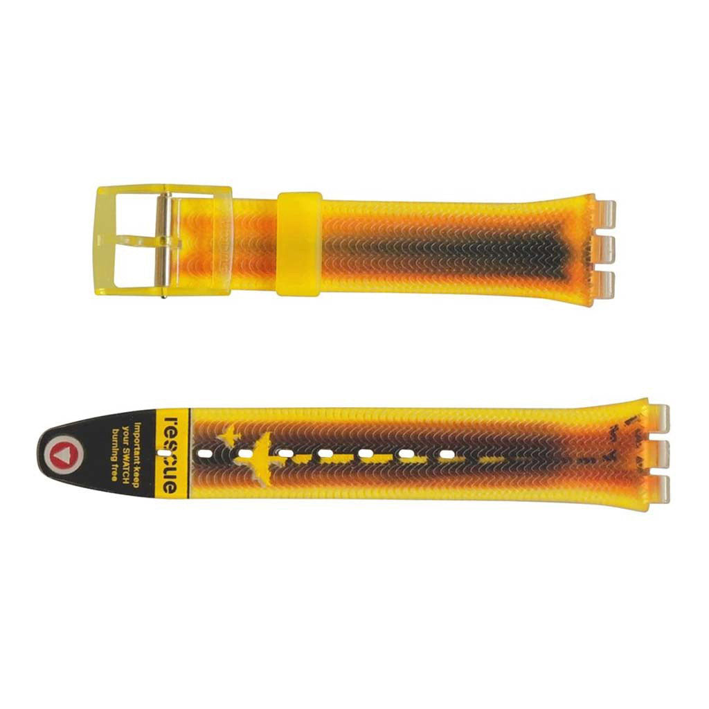 Original Ersatzband der Swatch AFTERBURNER AGF701