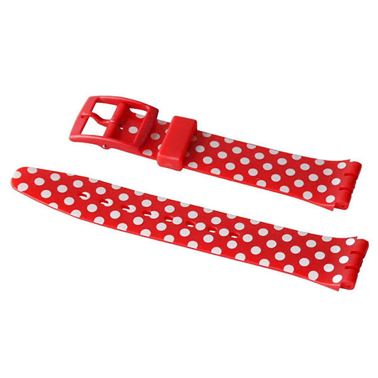 Swatch Ersatzband BERRY DOTS AGR154K